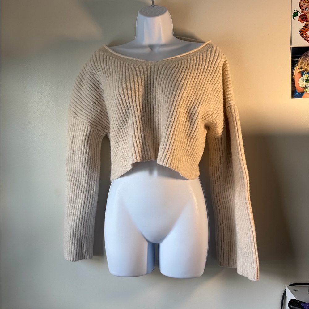 Cozy Ribbed Knit Sweater